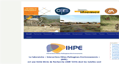Desktop Screenshot of 2ei.univ-perp.fr