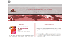Desktop Screenshot of physlamps.univ-perp.fr