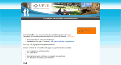 Desktop Screenshot of perso.univ-perp.fr